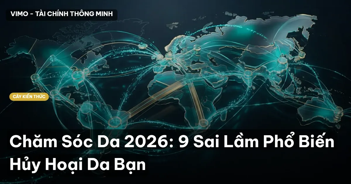 Chăm Sóc Da 2026: 9 Sai Lầm Phổ Biến Hủy Hoại Da Bạn