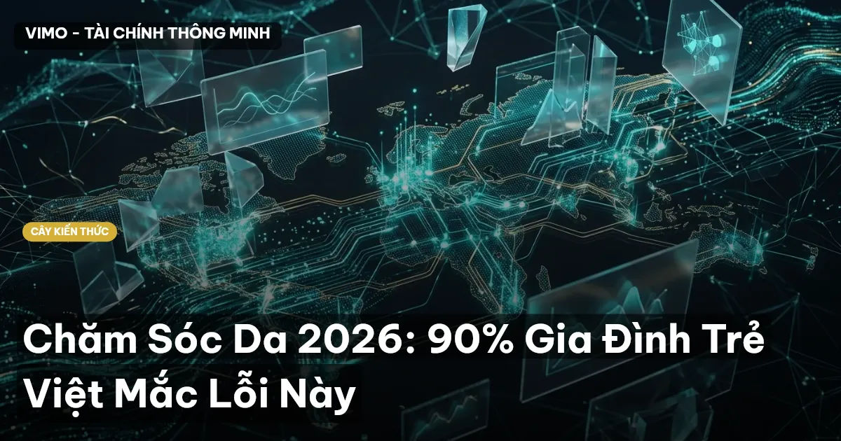 Chăm Sóc Da 2026: 90% Gia Đình Trẻ Việt Mắc Lỗi Này