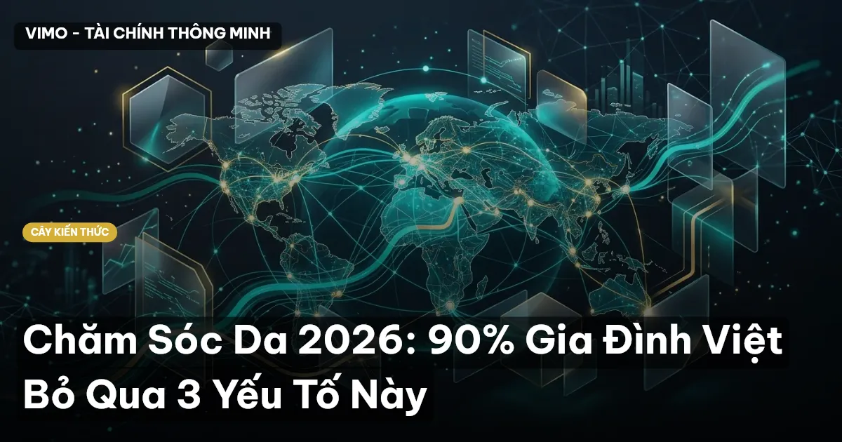 Chăm Sóc Da 2026: 90% Gia Đình Việt Bỏ Qua 3 Yếu Tố Này