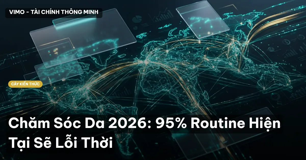 Chăm Sóc Da 2026: 95% Routine Hiện Tại Sẽ Lỗi Thời