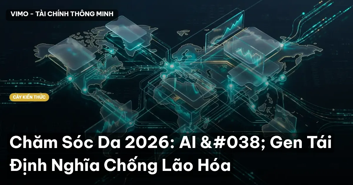 Chăm Sóc Da 2026: AI & Gen Tái Định Nghĩa Chống Lão Hóa