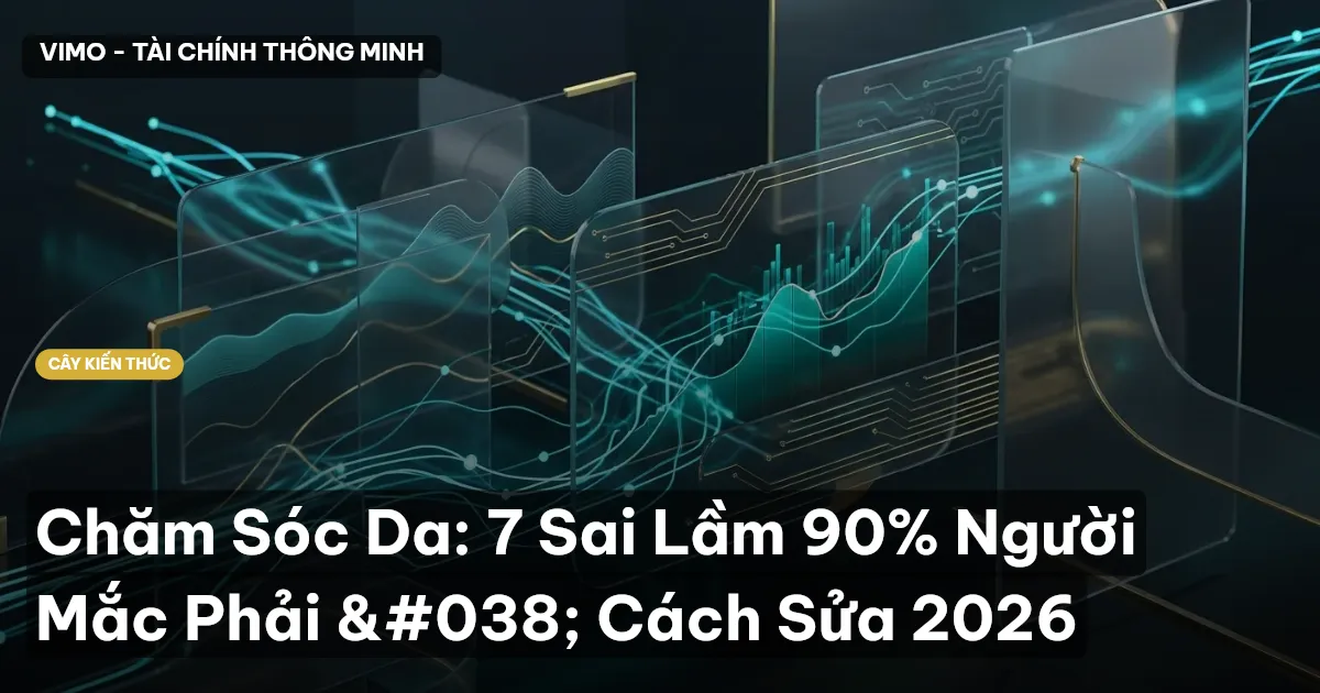 Chăm Sóc Da: 7 Sai Lầm 90% Người Mắc Phải & Cách Sửa 2026