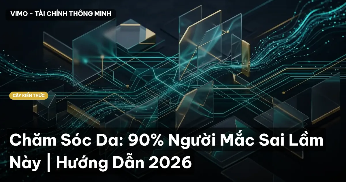 Chăm Sóc Da: 90% Người Mắc Sai Lầm Này | Hướng Dẫn 2026