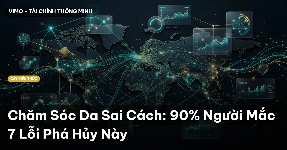 Chăm Sóc Da Sai Cách: 90% Người Mắc 7 Lỗi Phá Hủy Này