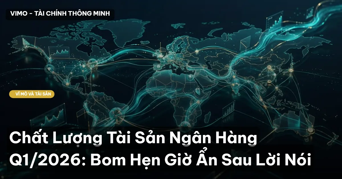 Chất Lượng Tài Sản Ngân Hàng Q1/2026: Bom Hẹn Giờ Ẩn Sau Lời Nói