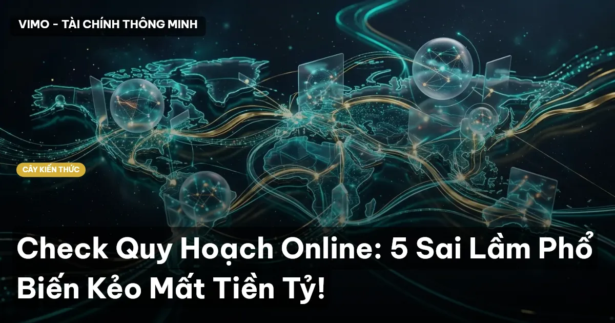 Check Quy Hoạch Online: 5 Sai Lầm Phổ Biến Kẻo Mất Tiền Tỷ!