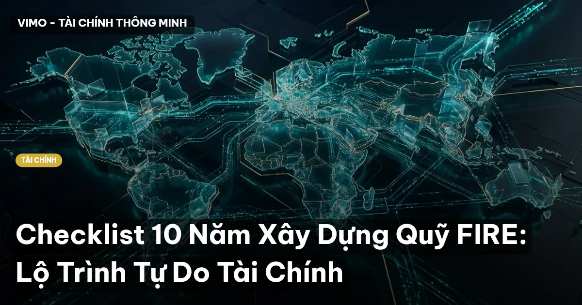 Checklist 10 Năm Xây Dựng Quỹ FIRE: Lộ Trình Tự Do Tài Chính
