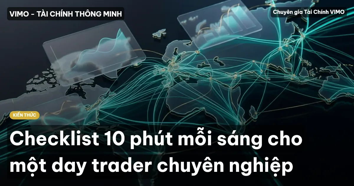 Checklist 10 phút mỗi sáng cho một day trader chuyên nghiệp