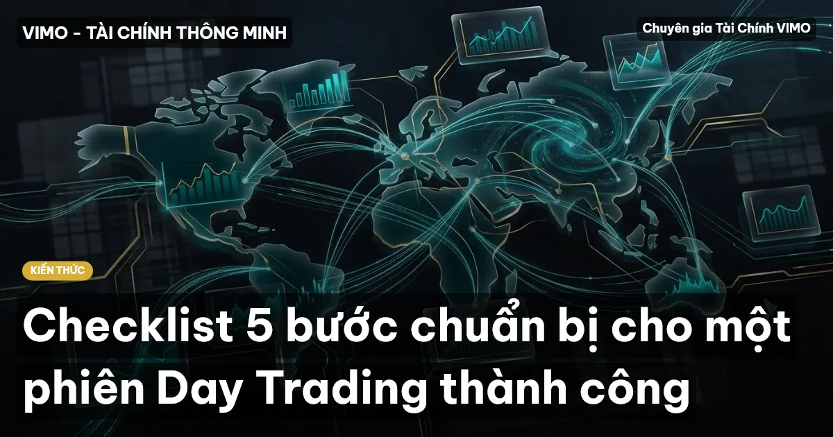Checklist 5 bước chuẩn bị cho một phiên Day Trading thành công