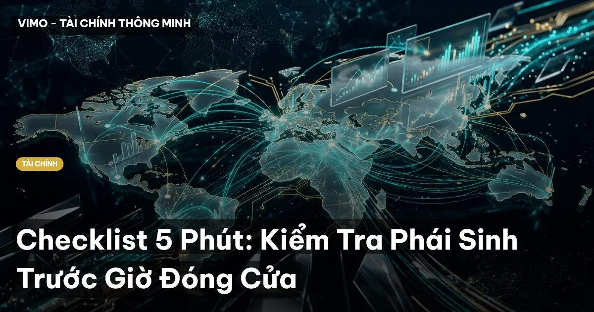 Checklist 5 Phút: Kiểm Tra Phái Sinh Trước Giờ Đóng Cửa
