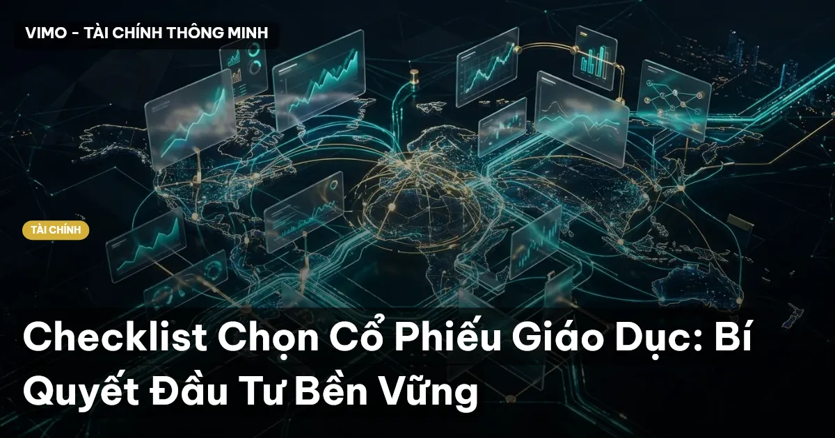 Checklist Chọn Cổ Phiếu Giáo Dục: Bí Quyết Đầu Tư Bền Vững