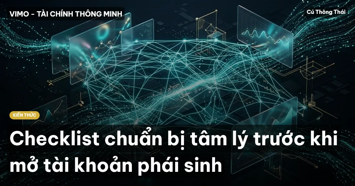 Checklist chuẩn bị tâm lý trước khi mở tài khoản phái sinh