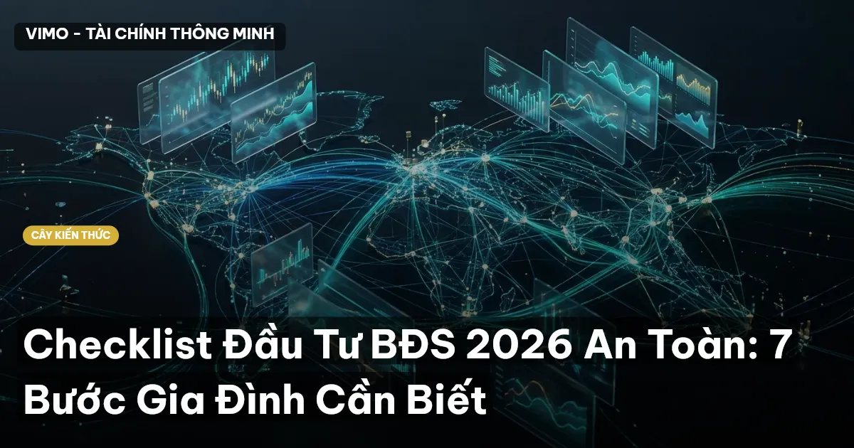 Checklist Đầu Tư BĐS 2026 An Toàn: 7 Bước Gia Đình Cần Biết