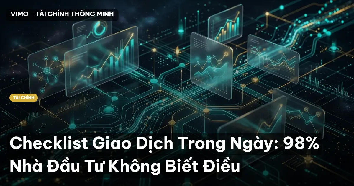 Checklist Giao Dịch Trong Ngày: 98% Nhà Đầu Tư Không Biết Điều