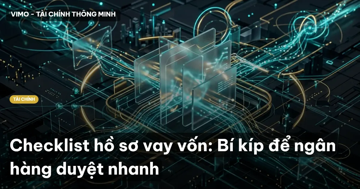 hồ sơ vay vốn