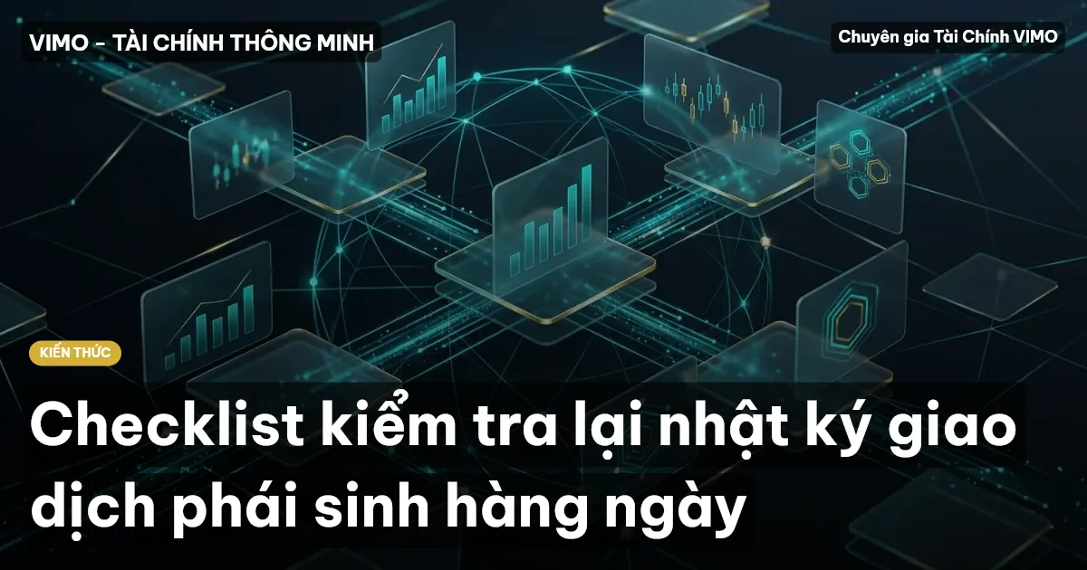 Checklist kiểm tra lại nhật ký giao dịch phái sinh hàng ngày