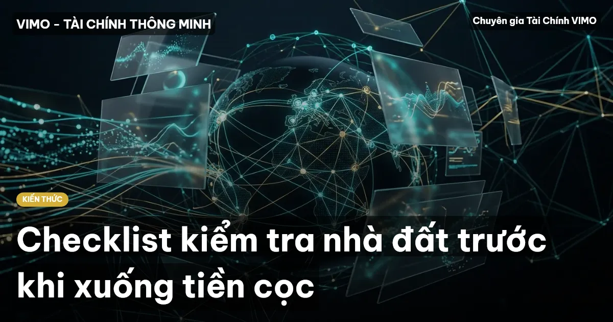 Checklist kiểm tra nhà đất trước khi xuống tiền cọc