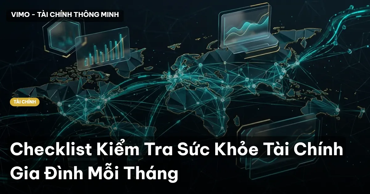 Checklist Kiểm Tra Sức Khỏe Tài Chính Gia Đình Mỗi Tháng