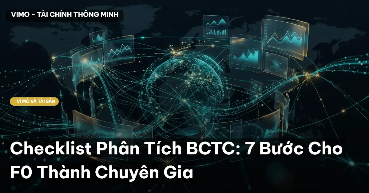 Checklist Phân Tích BCTC: 7 Bước Cho F0 Thành Chuyên Gia