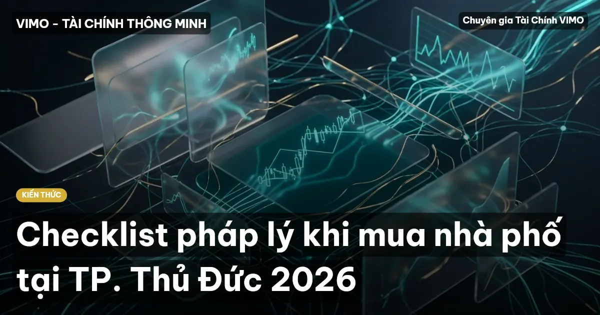Checklist pháp lý khi mua nhà phố tại TP. Thủ Đức 2026