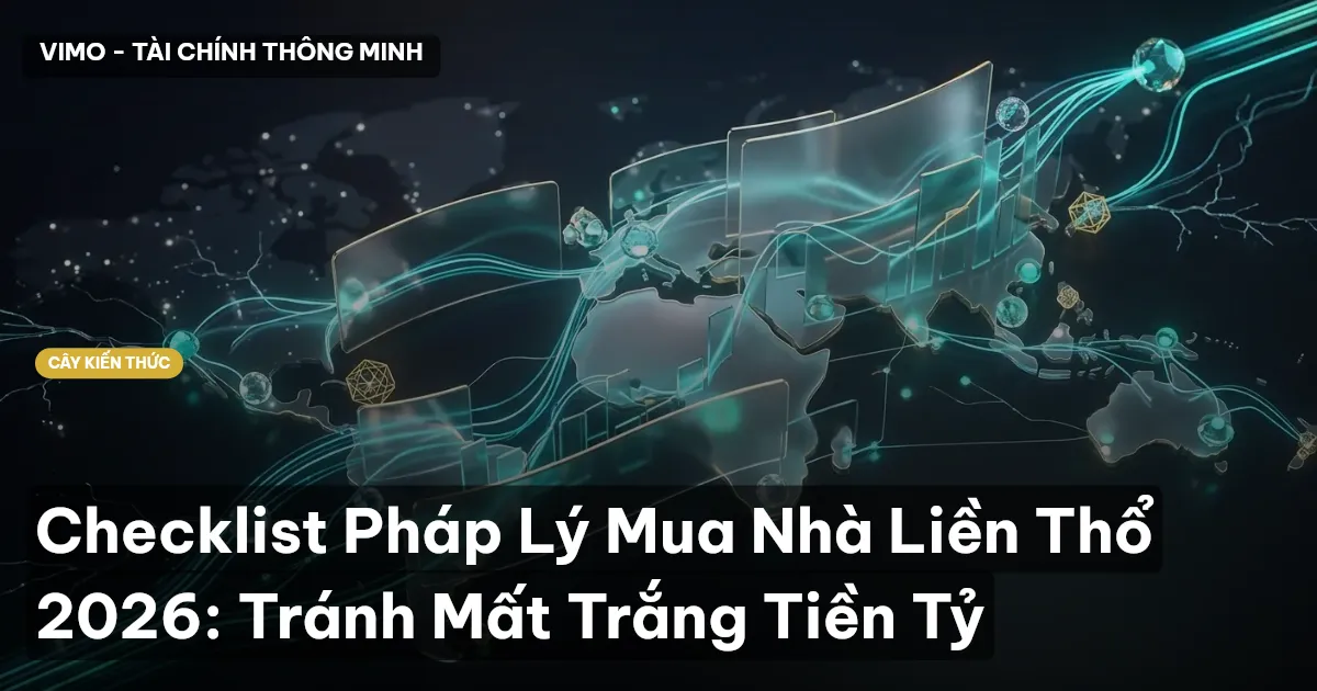 Checklist Pháp Lý Mua Nhà Liền Thổ 2026: Tránh Mất Trắng Tiền Tỷ