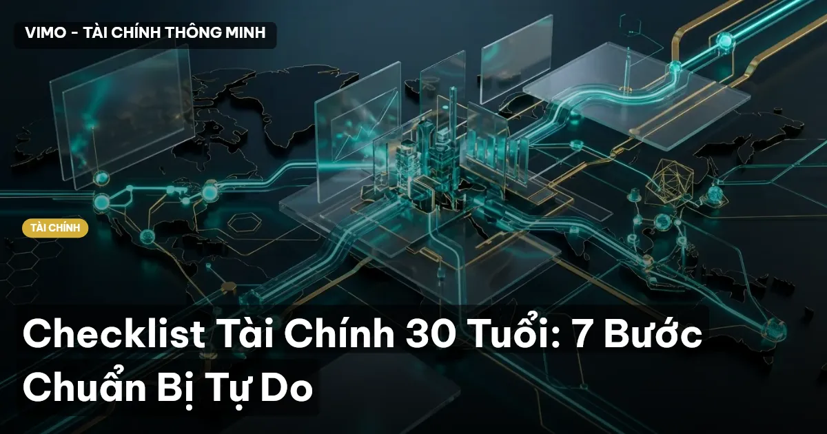 Checklist Tài Chính 30 Tuổi: 7 Bước Chuẩn Bị Tự Do