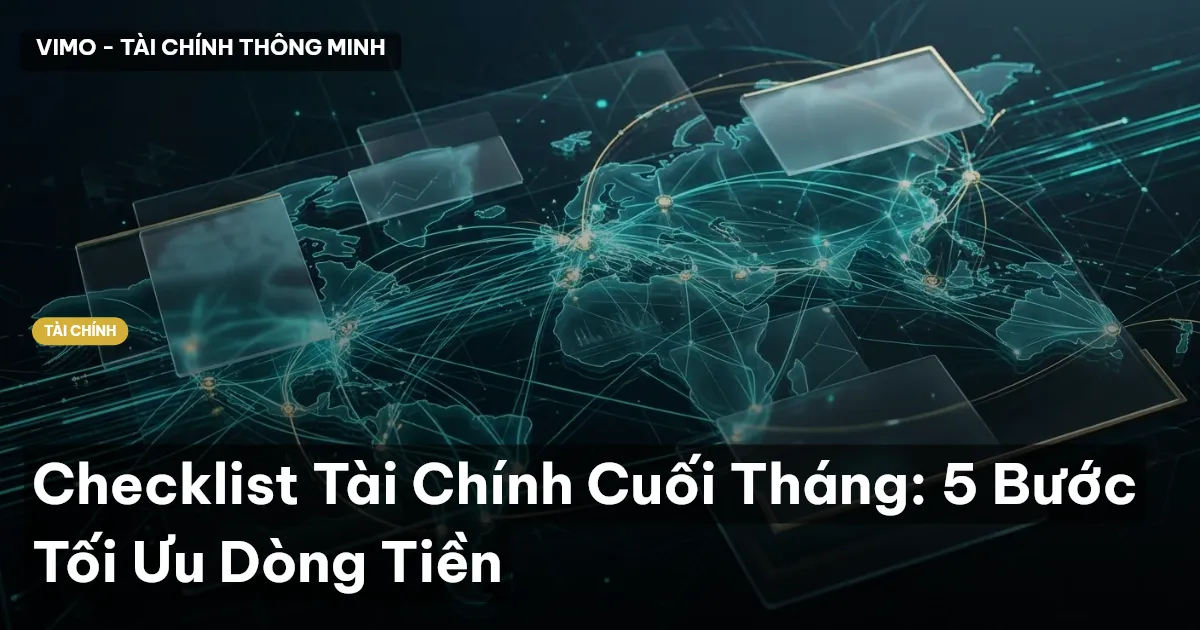 Checklist Tài Chính Cuối Tháng: 5 Bước Tối Ưu Dòng Tiền