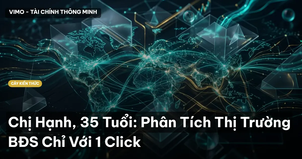 Chị Hạnh, 35 Tuổi: Phân Tích Thị Trường BĐS Chỉ Với 1 Click