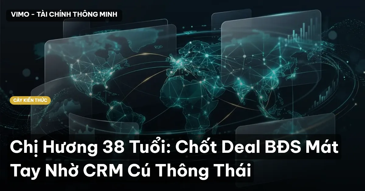 Chị Hương 38 Tuổi: Chốt Deal BĐS Mát Tay Nhờ CRM Cú Thông Thái