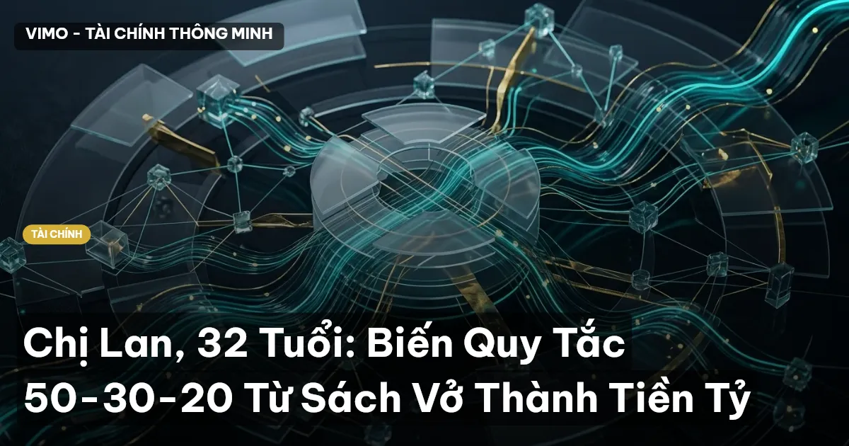 Chị Lan, 32 Tuổi: Biến Quy Tắc 50-30-20 Từ Sách Vở Thành Tiền Tỷ