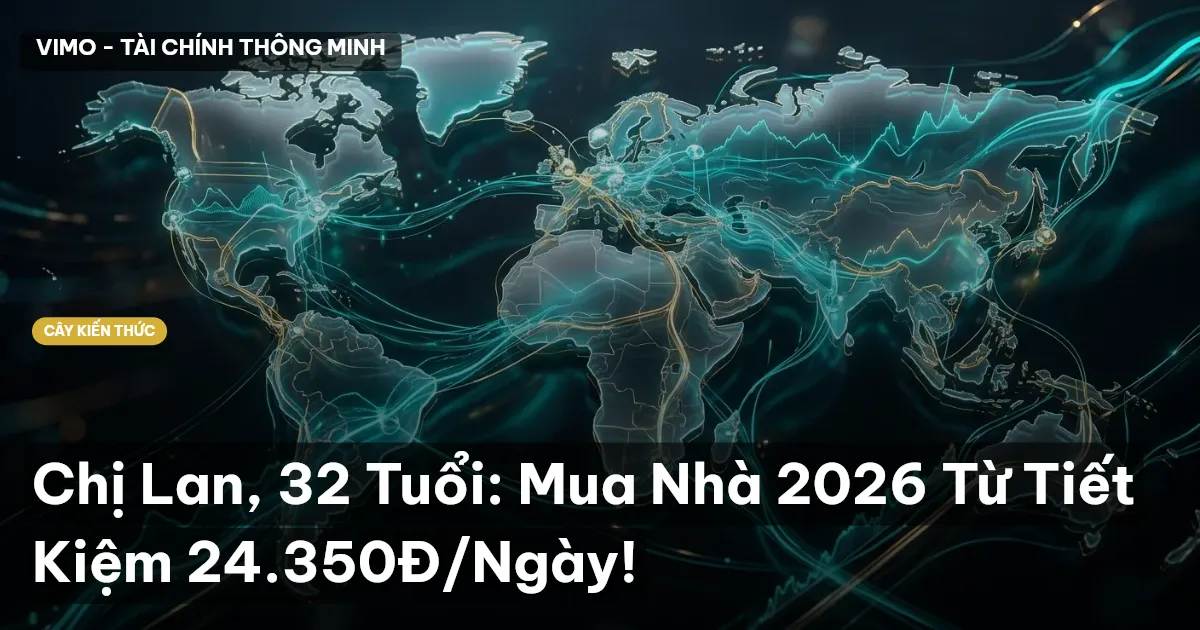 Chị Lan, 32 Tuổi: Mua Nhà 2026 Từ Tiết Kiệm 24.350Đ/Ngày!