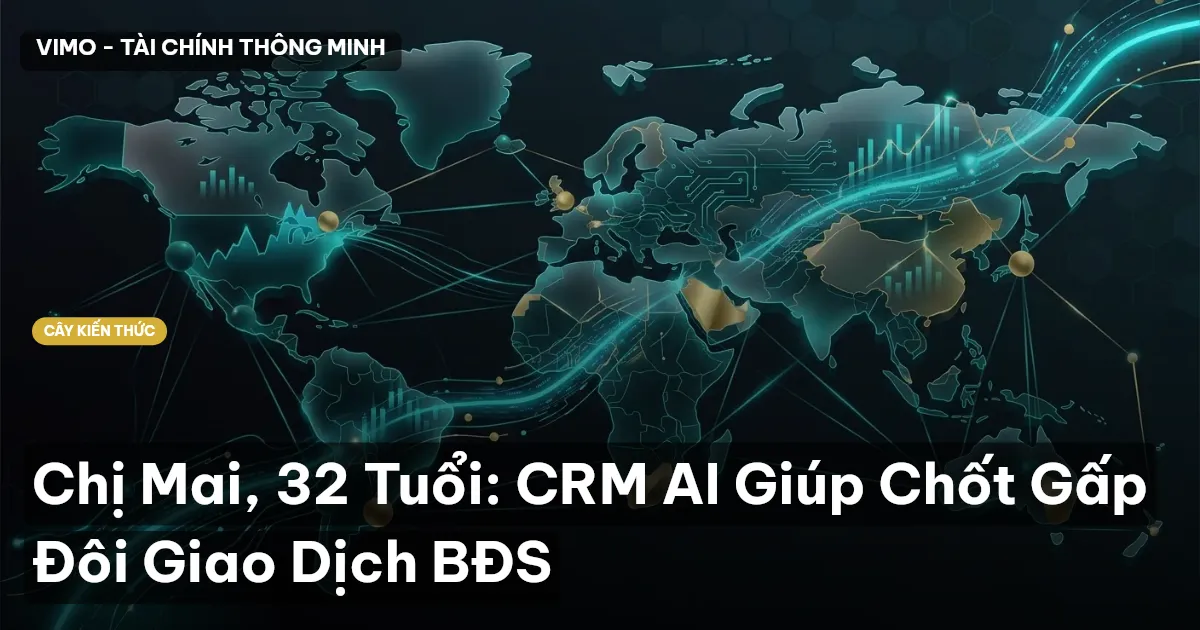 Chị Mai, 32 Tuổi: CRM AI Giúp Chốt Gấp Đôi Giao Dịch BĐS