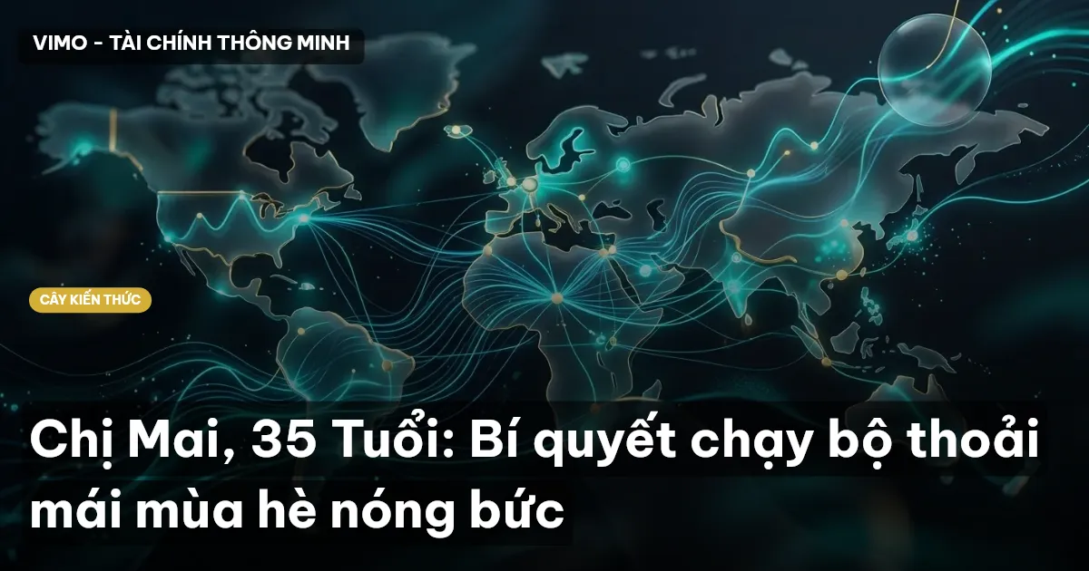 Chị Mai, 35 Tuổi: Bí quyết chạy bộ thoải mái mùa hè nóng bức