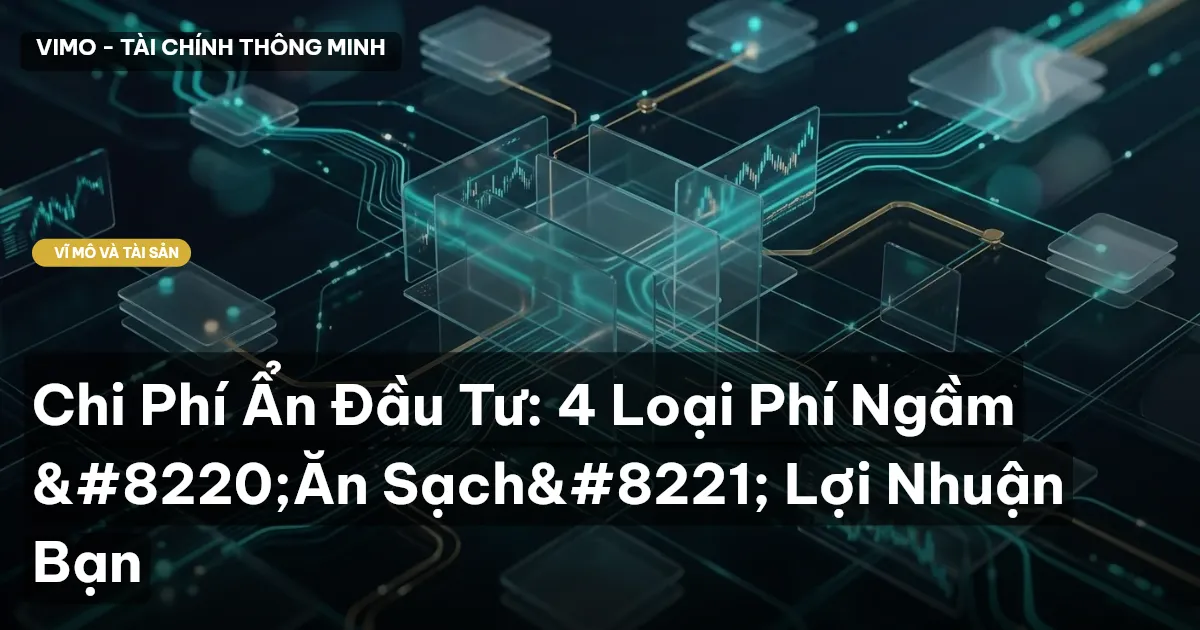 Chi Phí Ẩn Đầu Tư: 4 Loại Phí Ngầm “Ăn Sạch” Lợi Nhuận Bạn