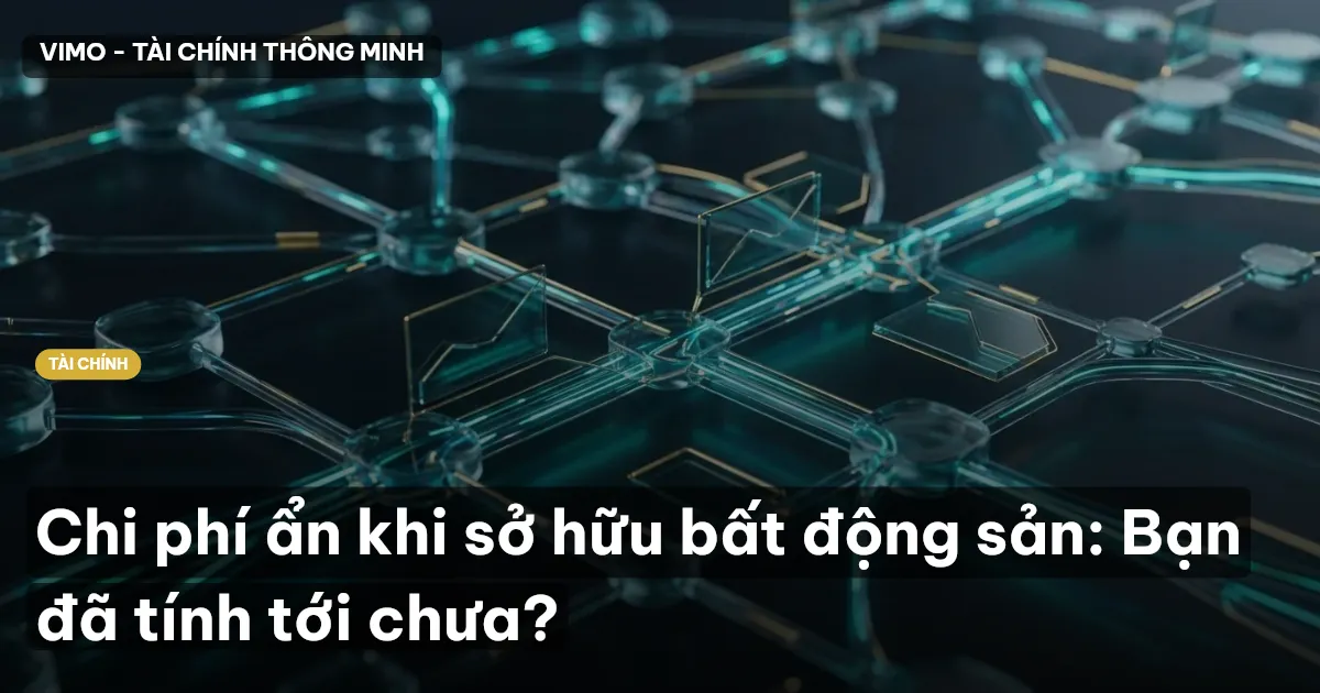 Chi phí ẩn khi sở hữu bất động sản: Bạn đã tính tới chưa?