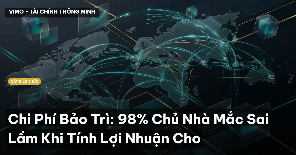 Chi Phí Bảo Trì: 98% Chủ Nhà Mắc Sai Lầm Khi Tính Lợi Nhuận Cho