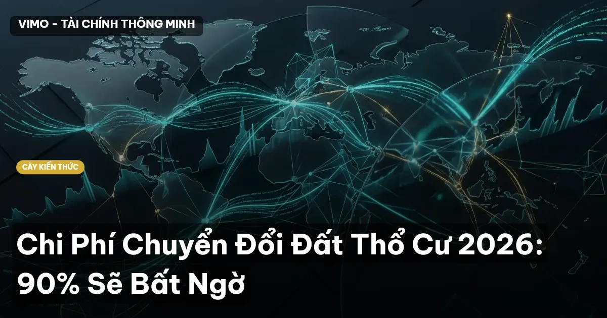 Chi Phí Chuyển Đổi Đất Thổ Cư 2026: 90% Sẽ Bất Ngờ