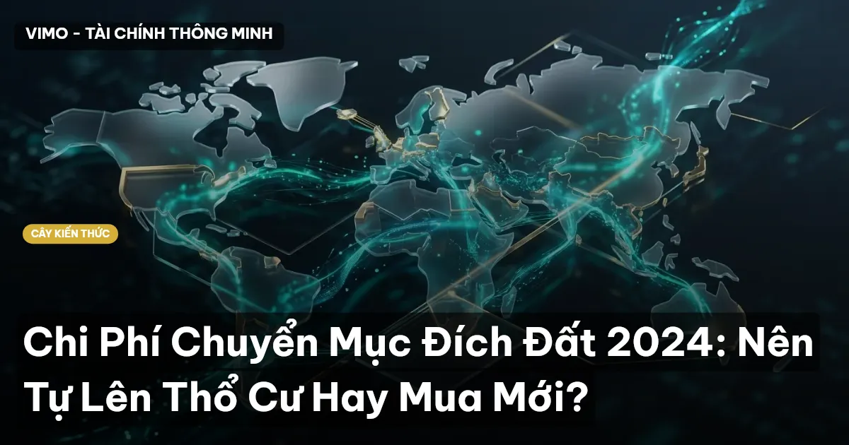 Chi Phí Chuyển Mục Đích Đất 2024: Nên Tự Lên Thổ Cư Hay Mua Mới?
