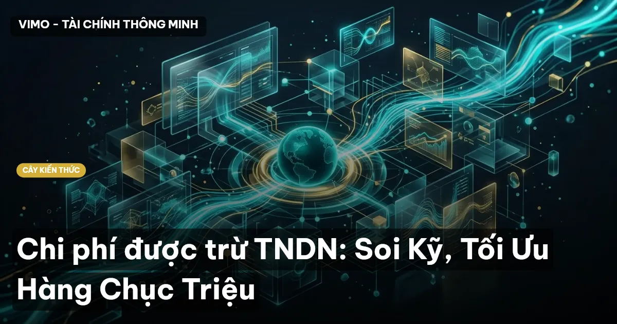 Chi phí được trừ TNDN: Soi Kỹ, Tối Ưu Hàng Chục Triệu