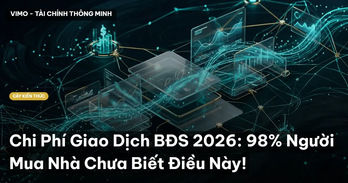 Chi Phí Giao Dịch BĐS 2026: 98% Người Mua Nhà Chưa Biết Điều Này!