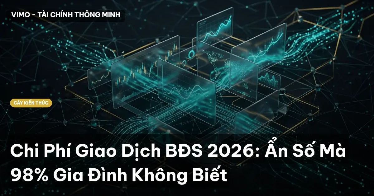 Chi Phí Giao Dịch BĐS 2026: Ẩn Số Mà 98% Gia Đình Không Biết
