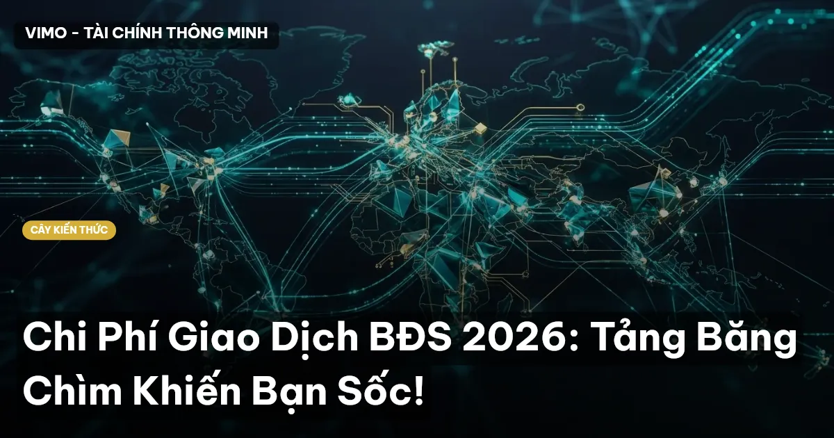 Chi Phí Giao Dịch BĐS 2026: Tảng Băng Chìm Khiến Bạn Sốc!