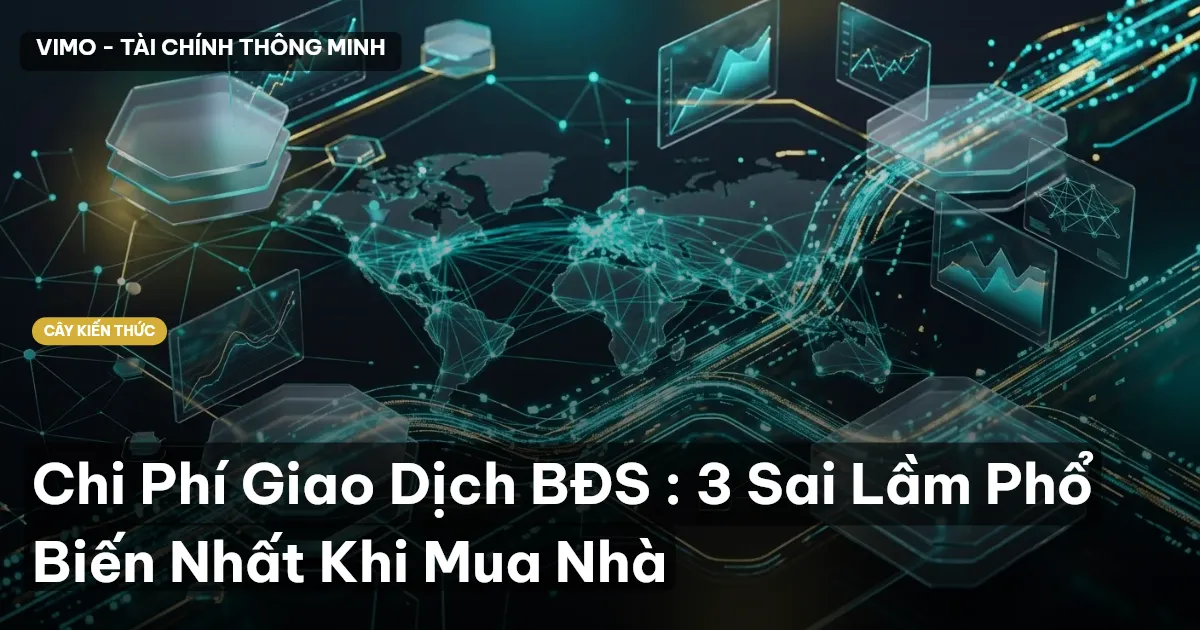 Chi Phí Giao Dịch BĐS : 3 Sai Lầm Phổ Biến Nhất Khi Mua Nhà