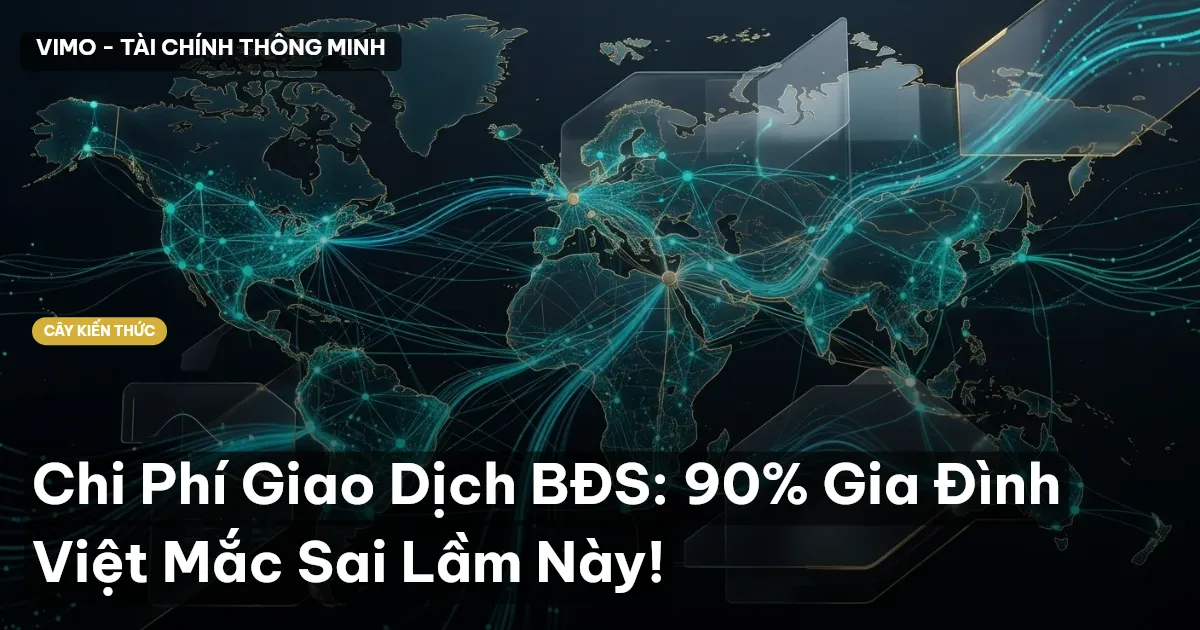 Chi Phí Giao Dịch BĐS: 90% Gia Đình Việt Mắc Sai Lầm Này!