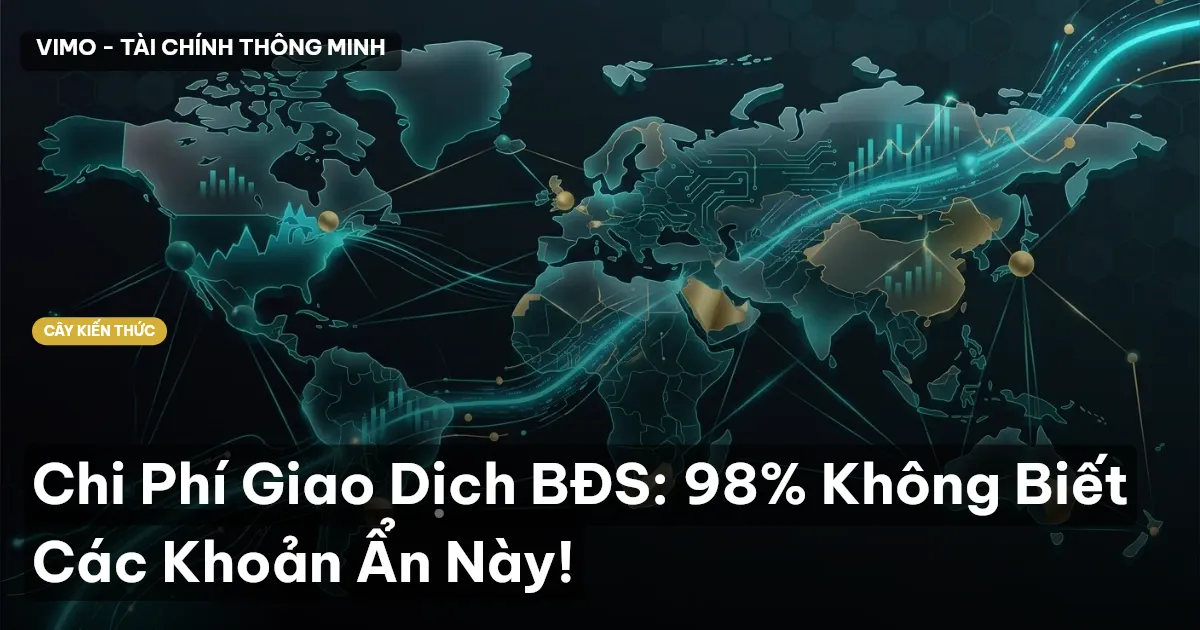 Chi Phí Giao Dịch BĐS: 98% Không Biết Các Khoản Ẩn Này!