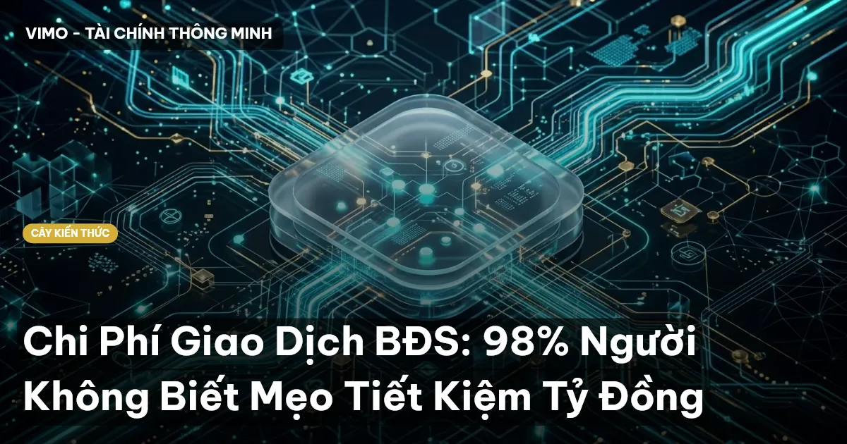 Chi Phí Giao Dịch BĐS: 98% Người Không Biết Mẹo Tiết Kiệm Tỷ Đồng