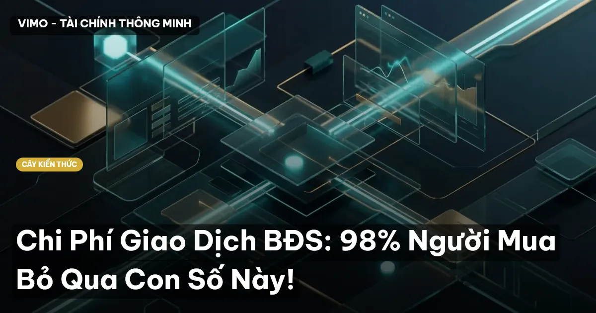 Chi Phí Giao Dịch BĐS: 98% Người Mua Bỏ Qua Con Số Này!