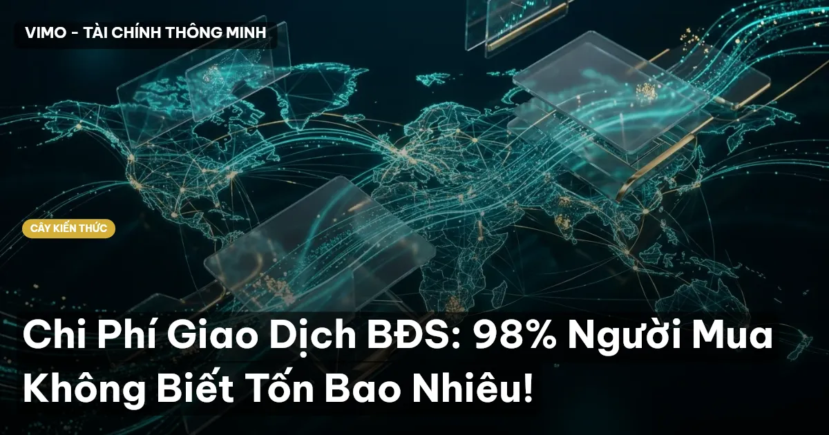 Chi Phí Giao Dịch BĐS: 98% Người Mua Không Biết Tốn Bao Nhiêu!