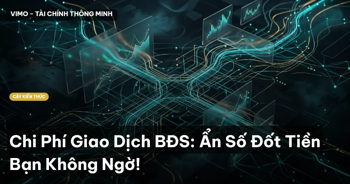 Chi Phí Giao Dịch BĐS: Ẩn Số Đốt Tiền Bạn Không Ngờ!