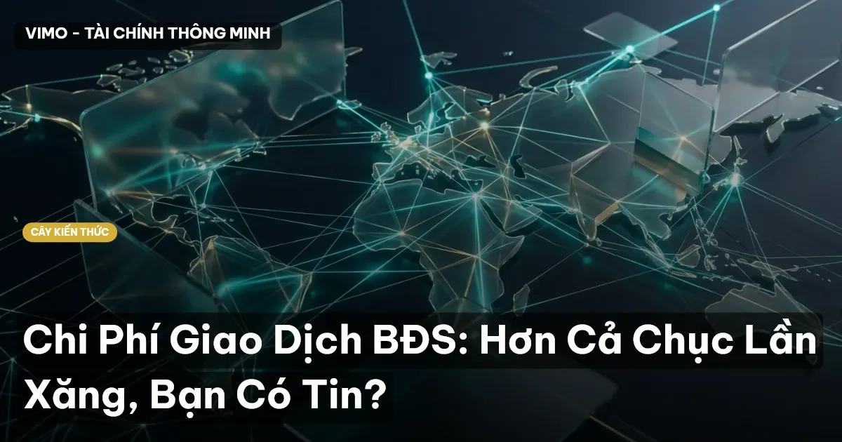Chi Phí Giao Dịch BĐS: Hơn Cả Chục Lần Xăng, Bạn Có Tin?